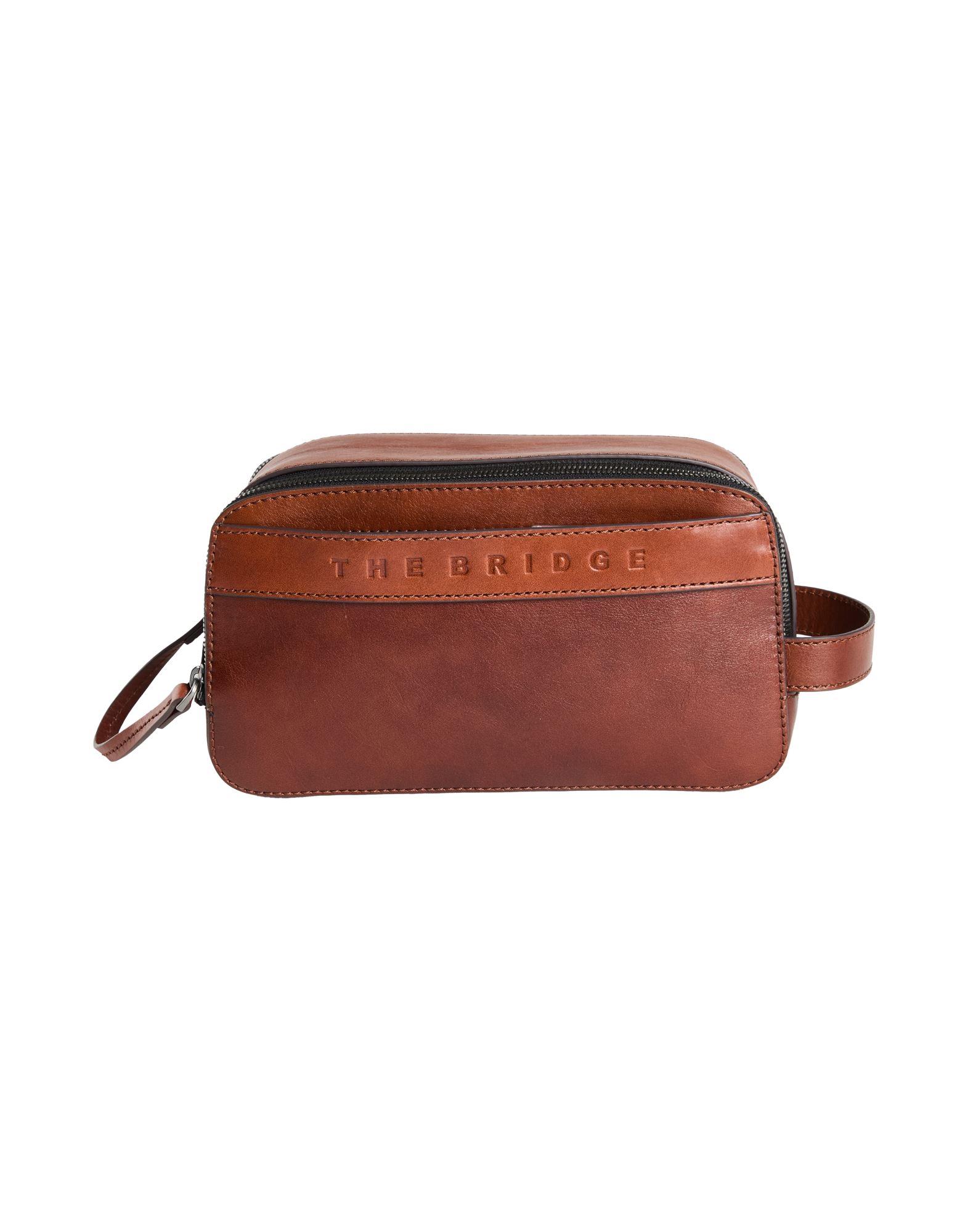 THE BRIDGE Beauty Case Herren Braun von THE BRIDGE