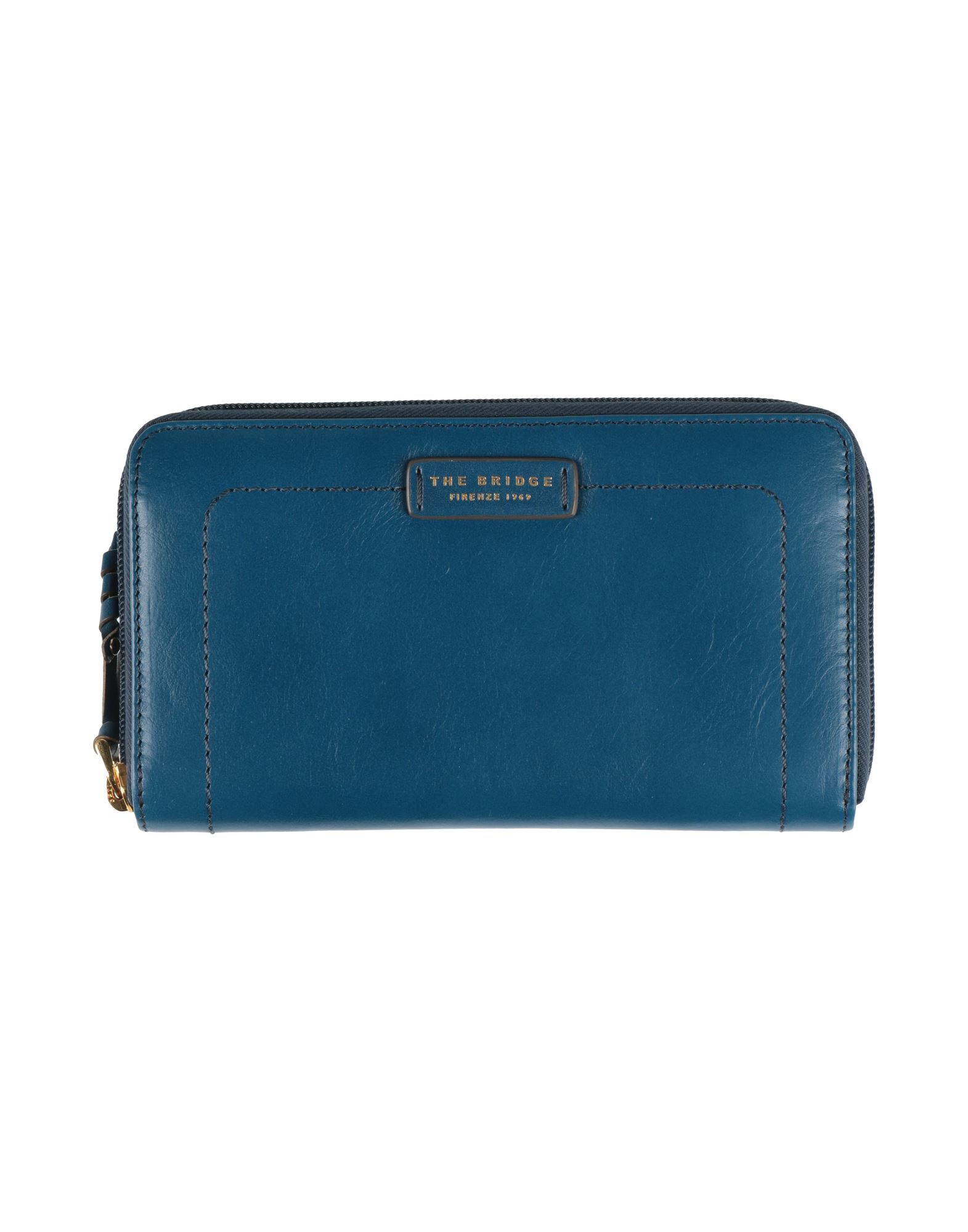 THE BRIDGE Brieftasche Damen Blau von THE BRIDGE