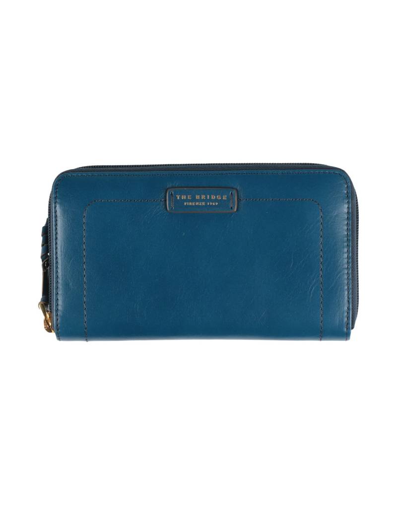 THE BRIDGE Brieftasche Damen Blau von THE BRIDGE