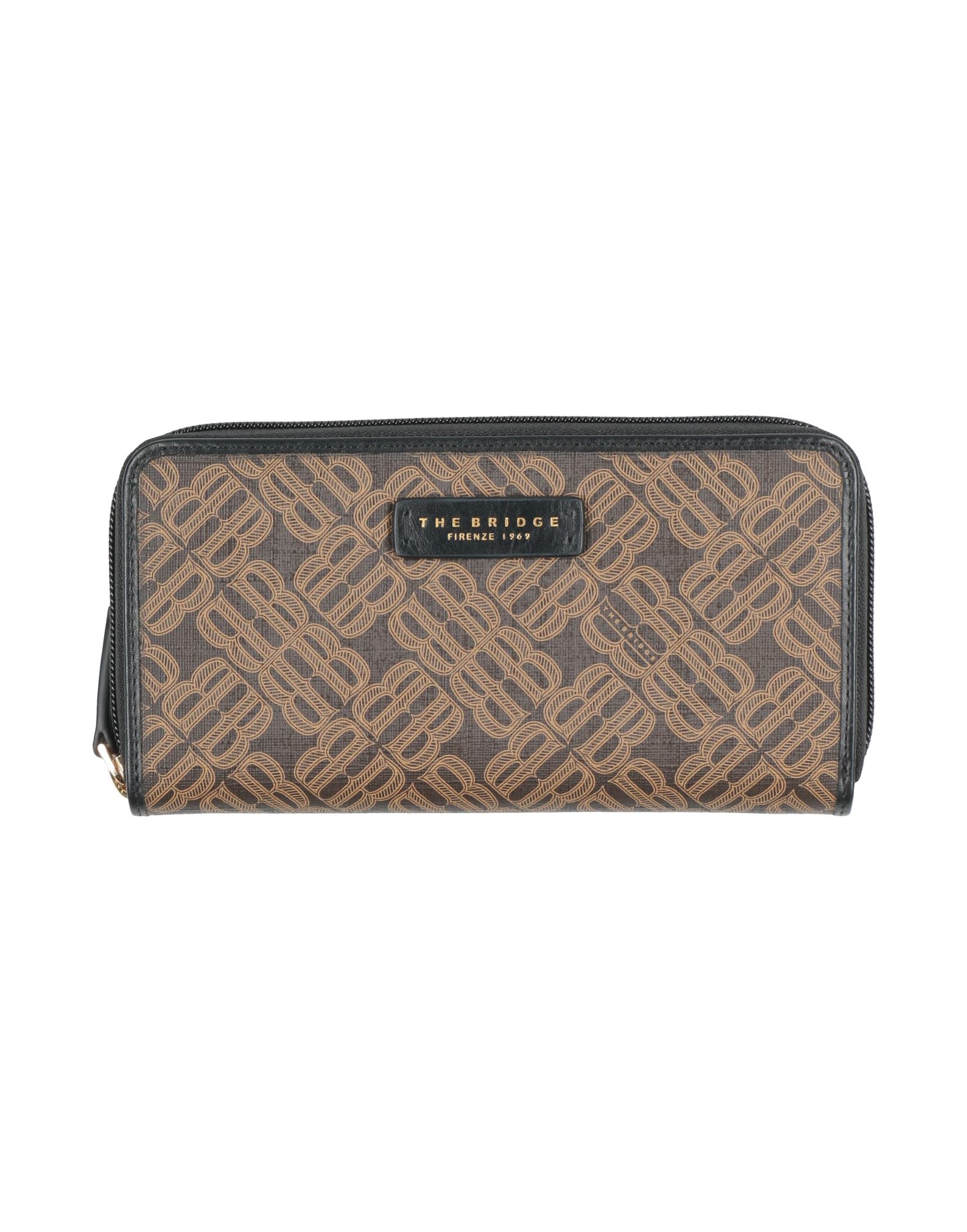 THE BRIDGE Brieftasche Damen Dunkelbraun von THE BRIDGE
