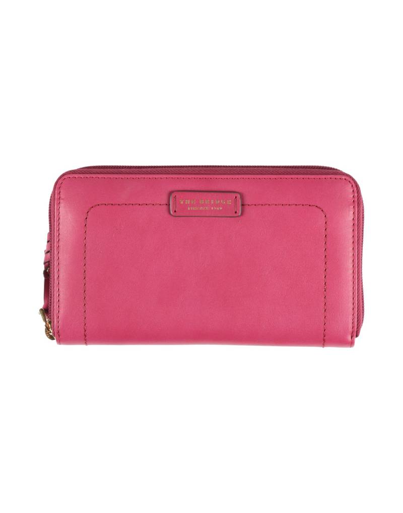 THE BRIDGE Brieftasche Damen Fuchsia von THE BRIDGE