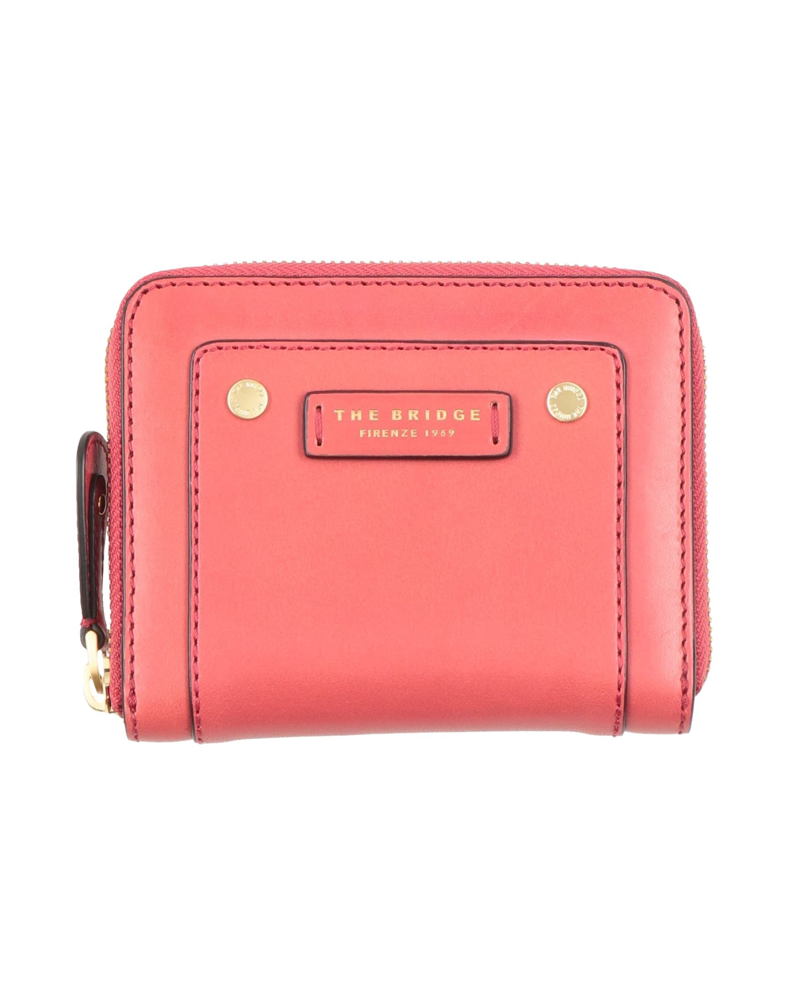 THE BRIDGE Brieftasche Damen Koralle von THE BRIDGE