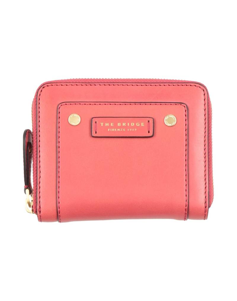 THE BRIDGE Brieftasche Damen Koralle von THE BRIDGE