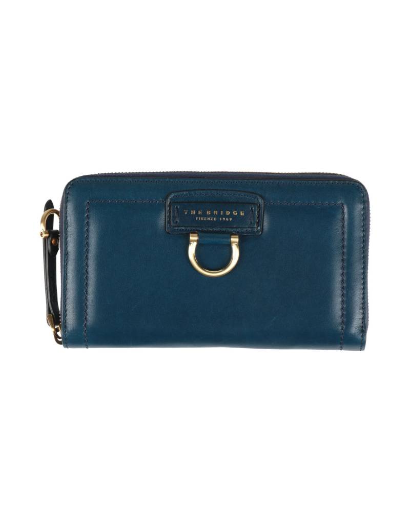 THE BRIDGE Brieftasche Damen Marineblau von THE BRIDGE