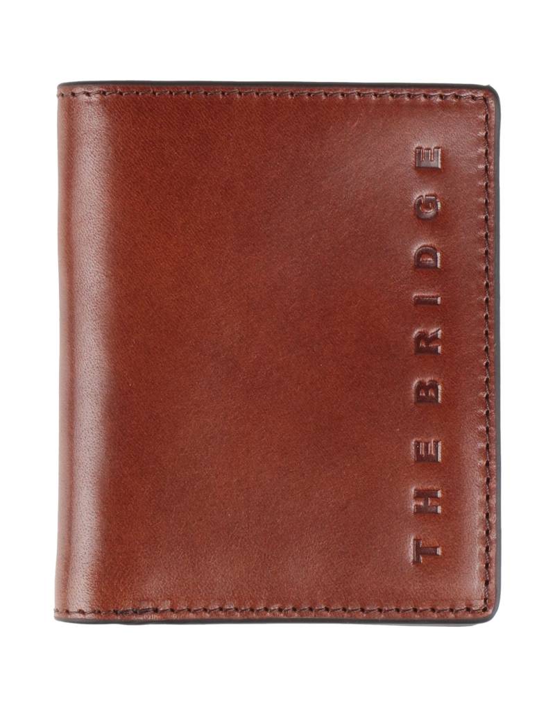 THE BRIDGE Brieftasche Herren Braun von THE BRIDGE