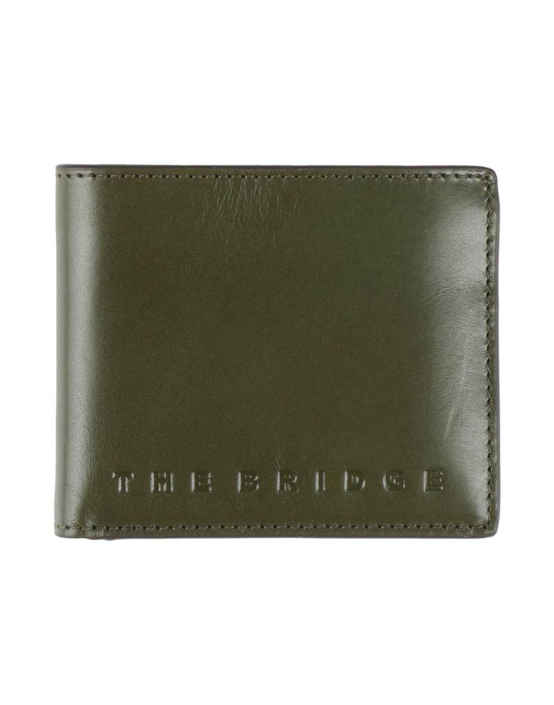 THE BRIDGE Brieftasche Herren Militärgrün von THE BRIDGE