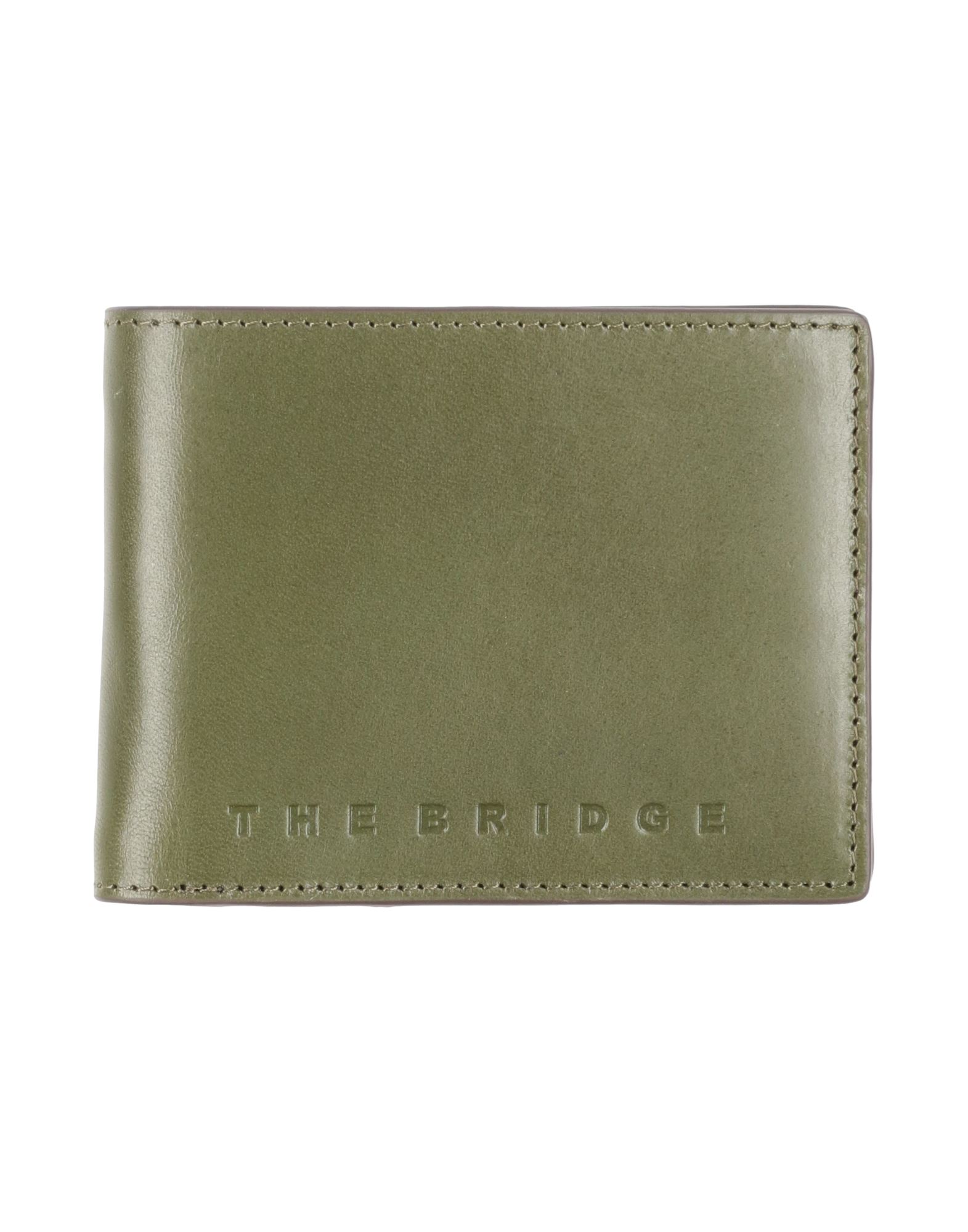 THE BRIDGE Brieftasche Herren Militärgrün von THE BRIDGE