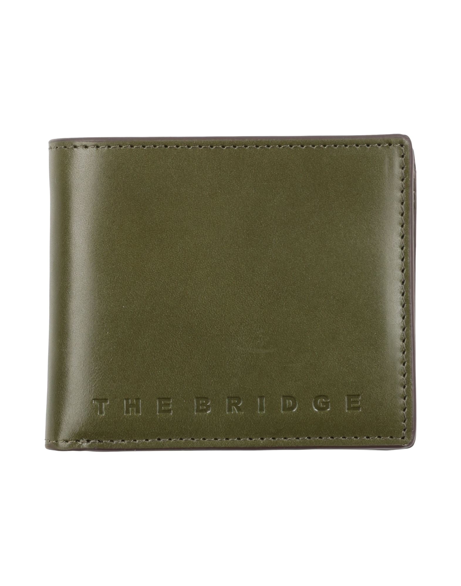 THE BRIDGE Brieftasche Herren Militärgrün von THE BRIDGE