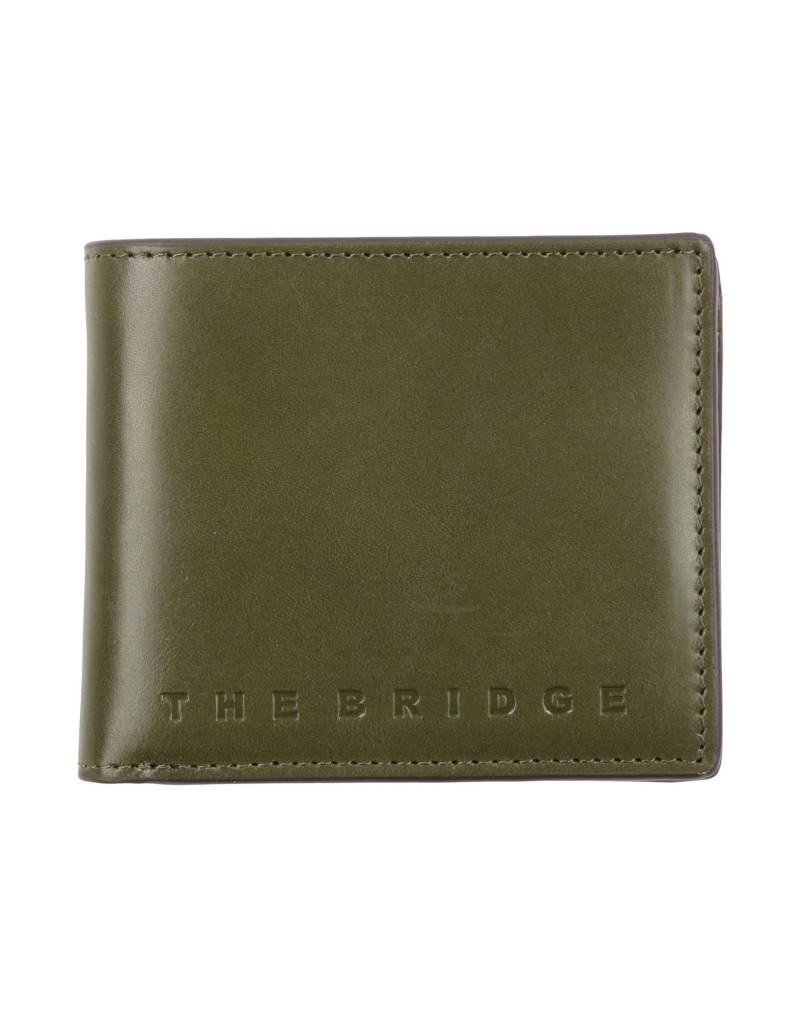 THE BRIDGE Brieftasche Herren Militärgrün von THE BRIDGE