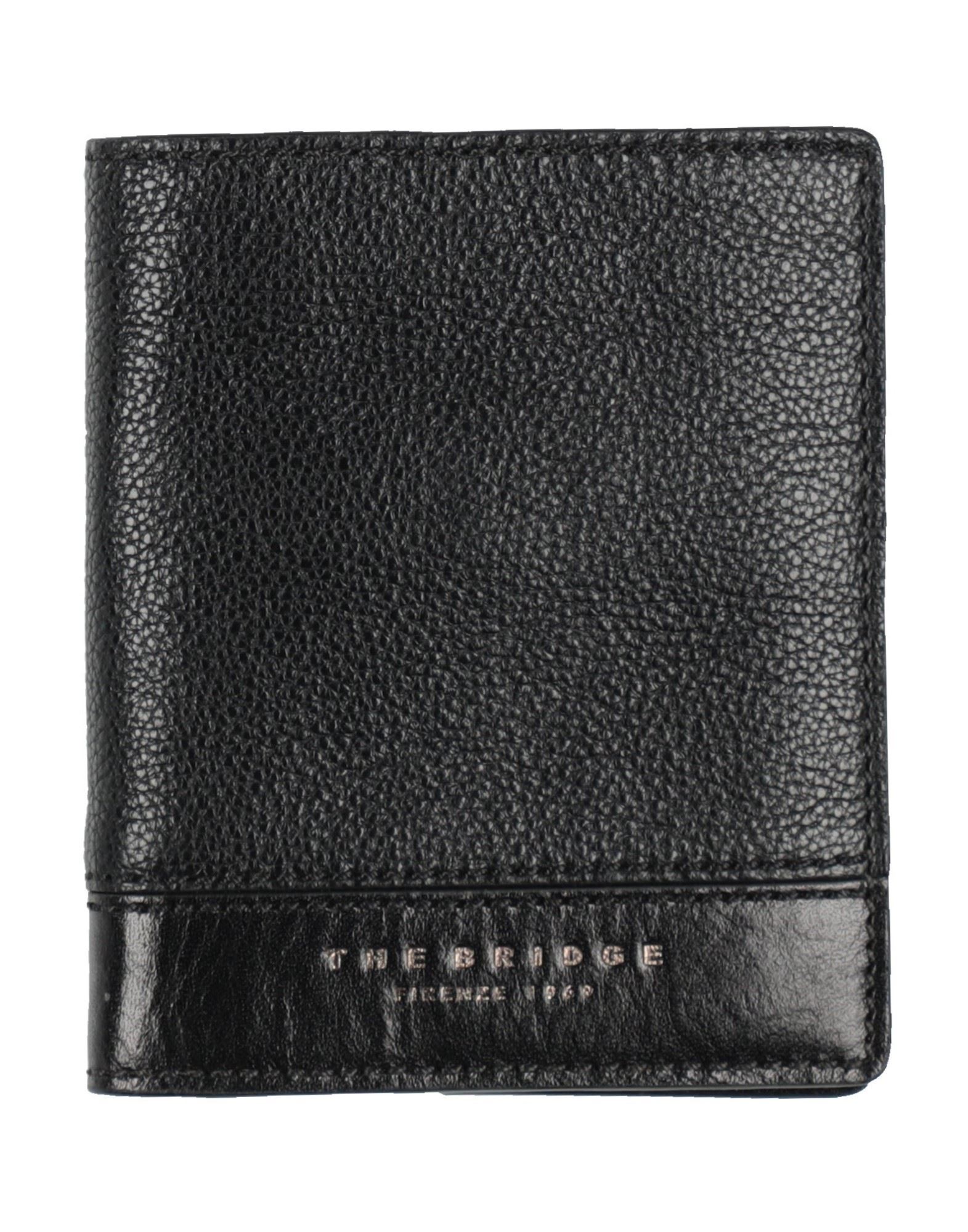 THE BRIDGE Brieftasche Herren Schwarz von THE BRIDGE