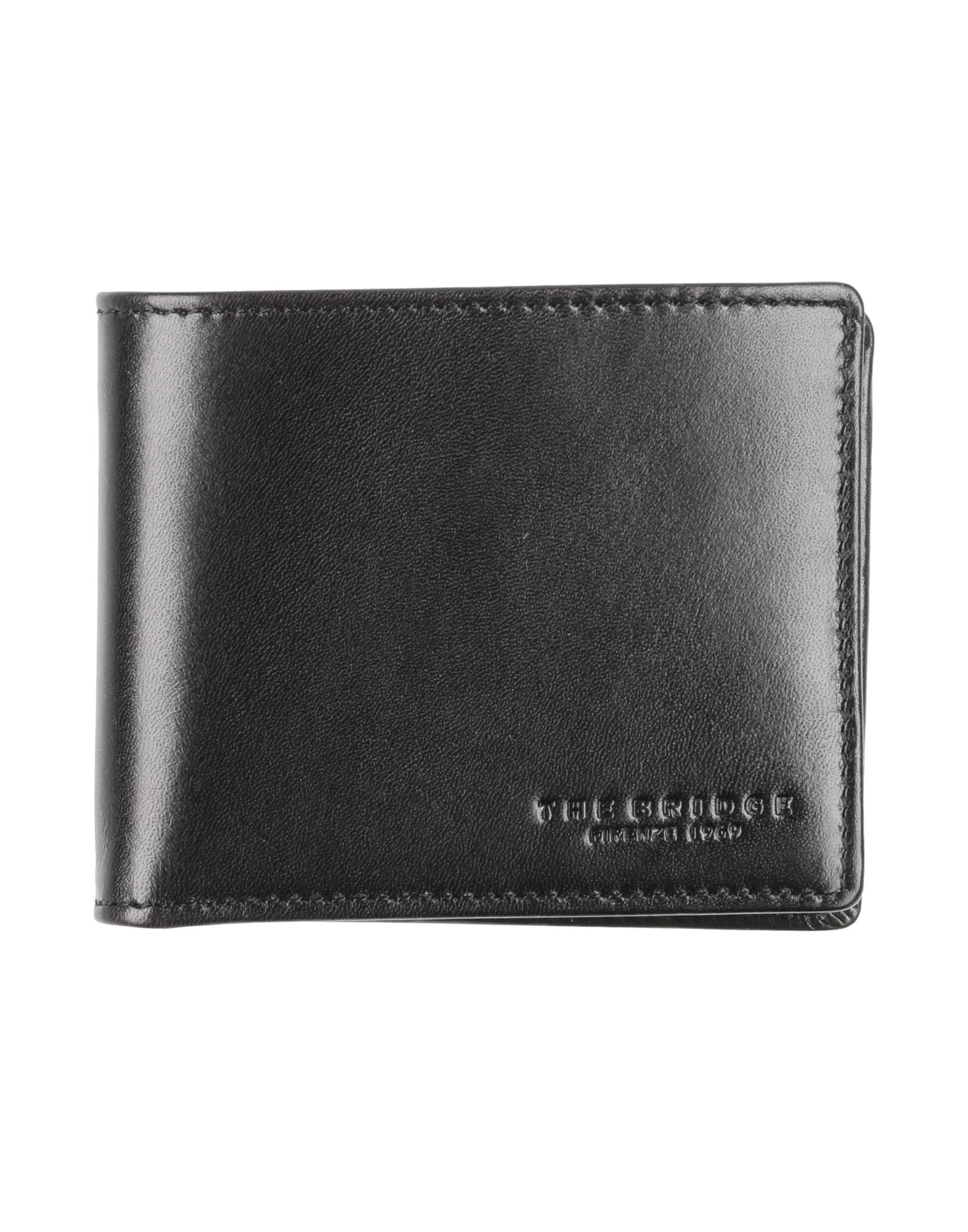 THE BRIDGE Brieftasche Herren Schwarz von THE BRIDGE