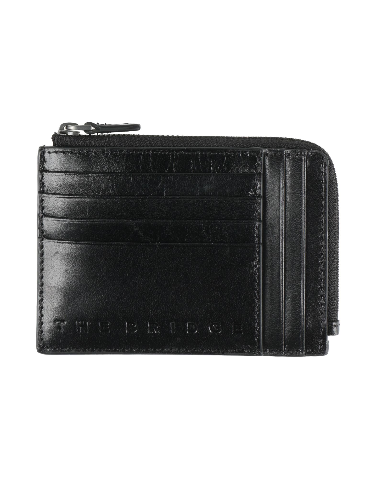THE BRIDGE Brieftasche Herren Schwarz von THE BRIDGE