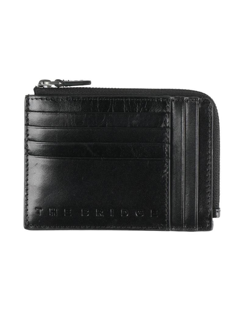 THE BRIDGE Brieftasche Herren Schwarz von THE BRIDGE