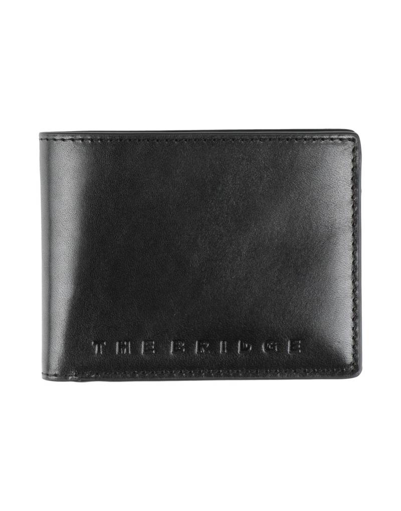 THE BRIDGE Brieftasche Herren Schwarz von THE BRIDGE