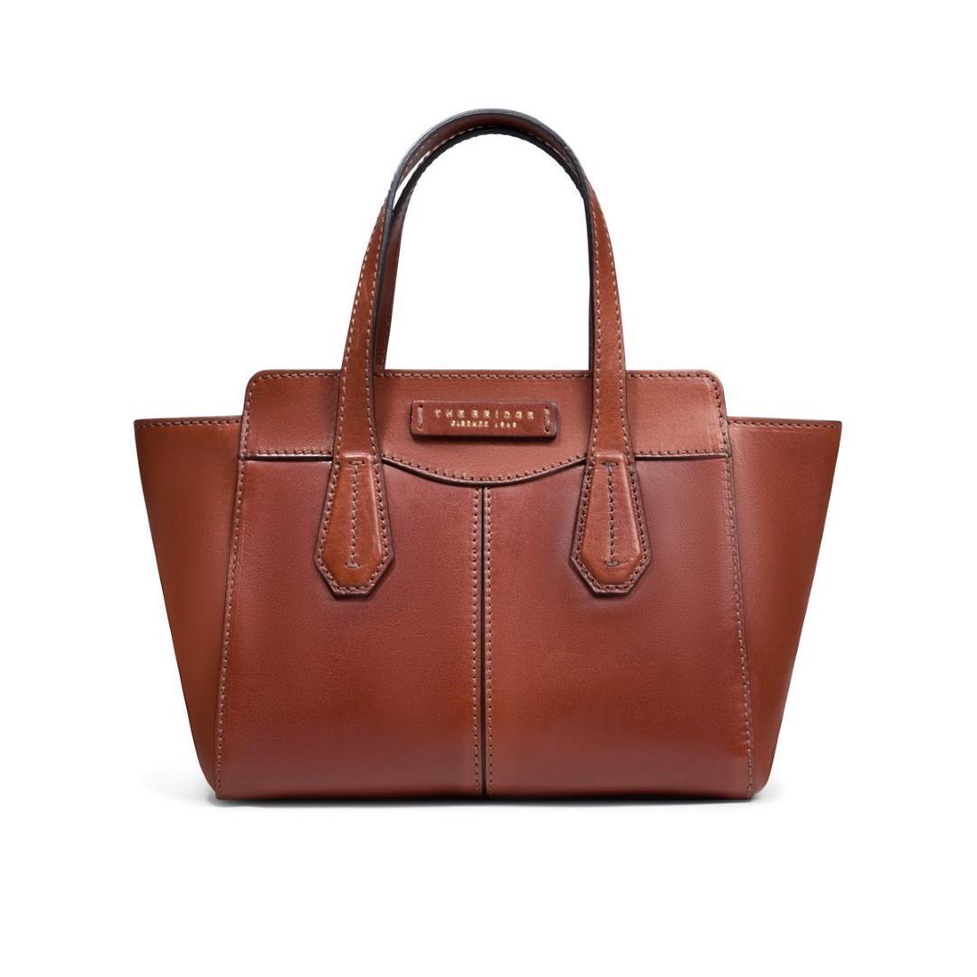 THE BRIDGE - Businesstasche Baby Tote Gloria Marrone-Oro Braun von THE BRIDGE