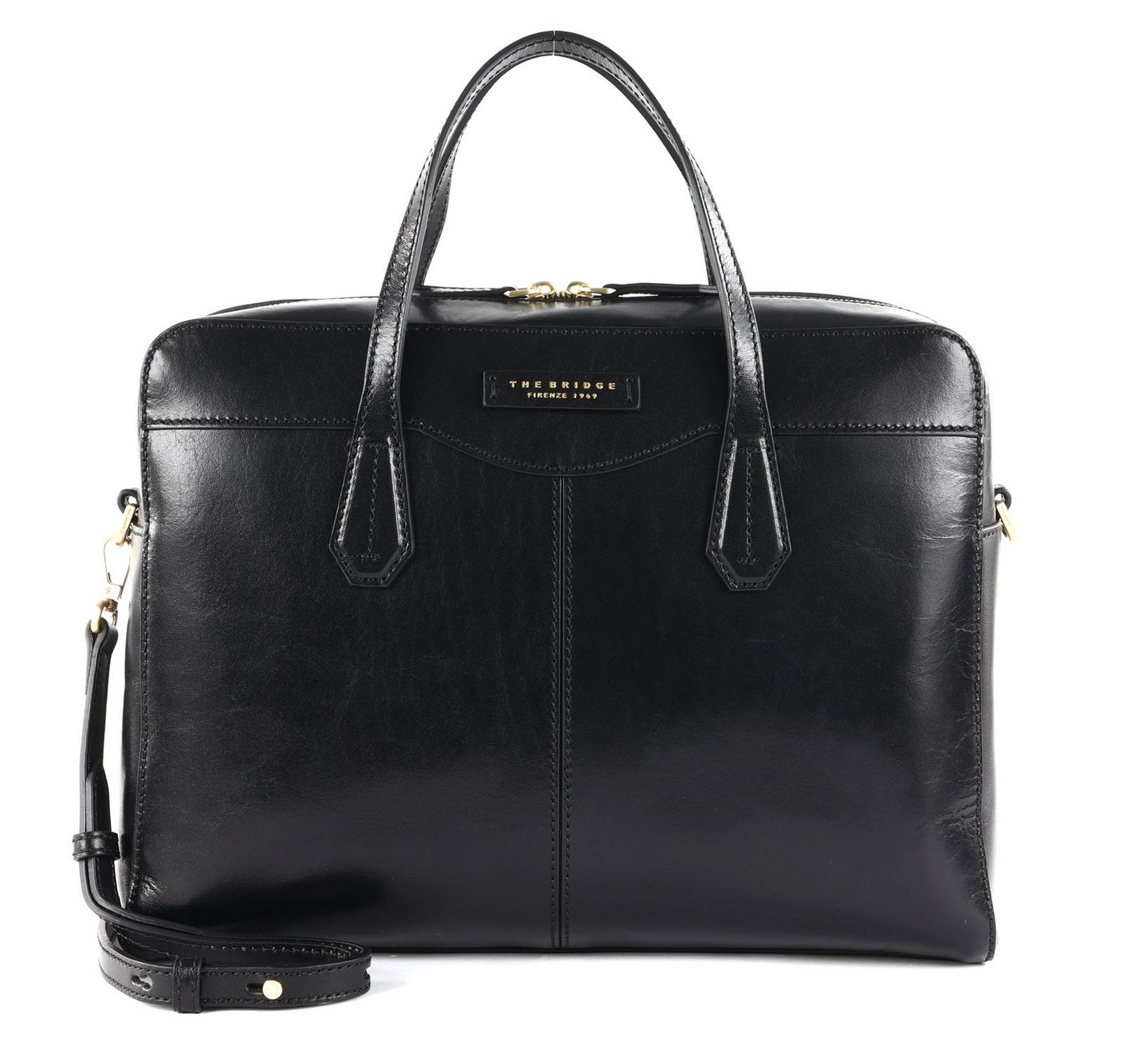 THE BRIDGE Businesstasche Briefcase, aus echtem Rindsleder THE BRIDGE Businesstasche Briefcase, aus echtem Rindsleder von THE BRIDGE