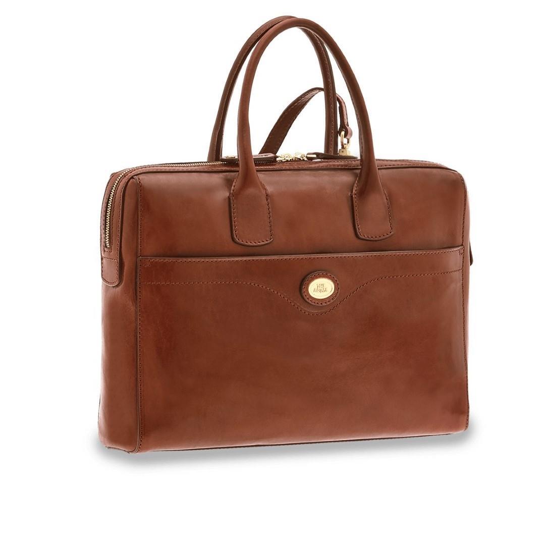 THE BRIDGE - Businesstasche Doppia Funzione Marrone Cognac - Gr. - M von THE BRIDGE