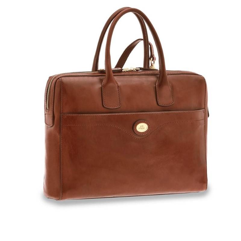 THE BRIDGE - Businesstasche Doppia Funzione Marrone Cognac - Gr. - M von THE BRIDGE