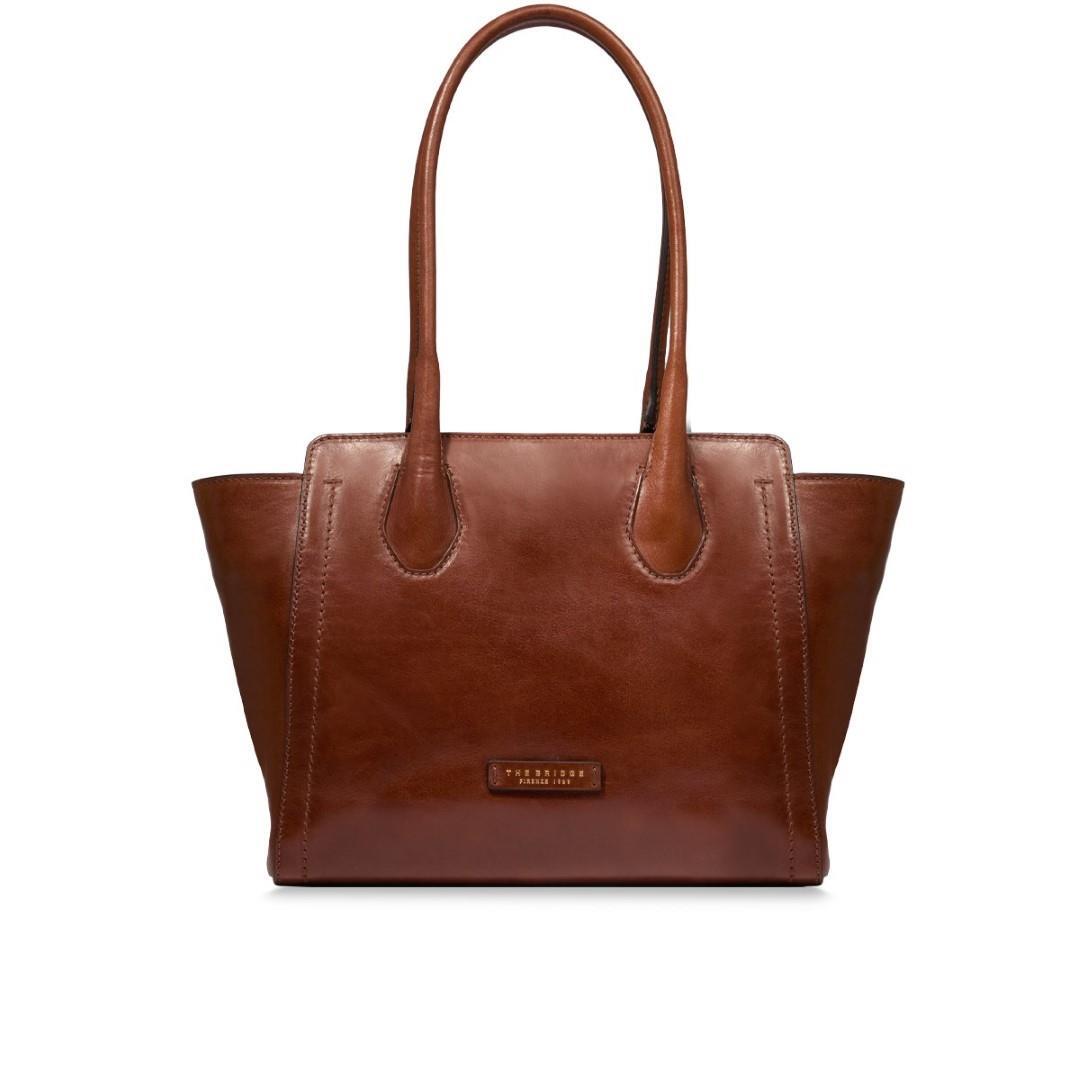 THE BRIDGE - Cityrucksack Fiona Maronne Braun von THE BRIDGE