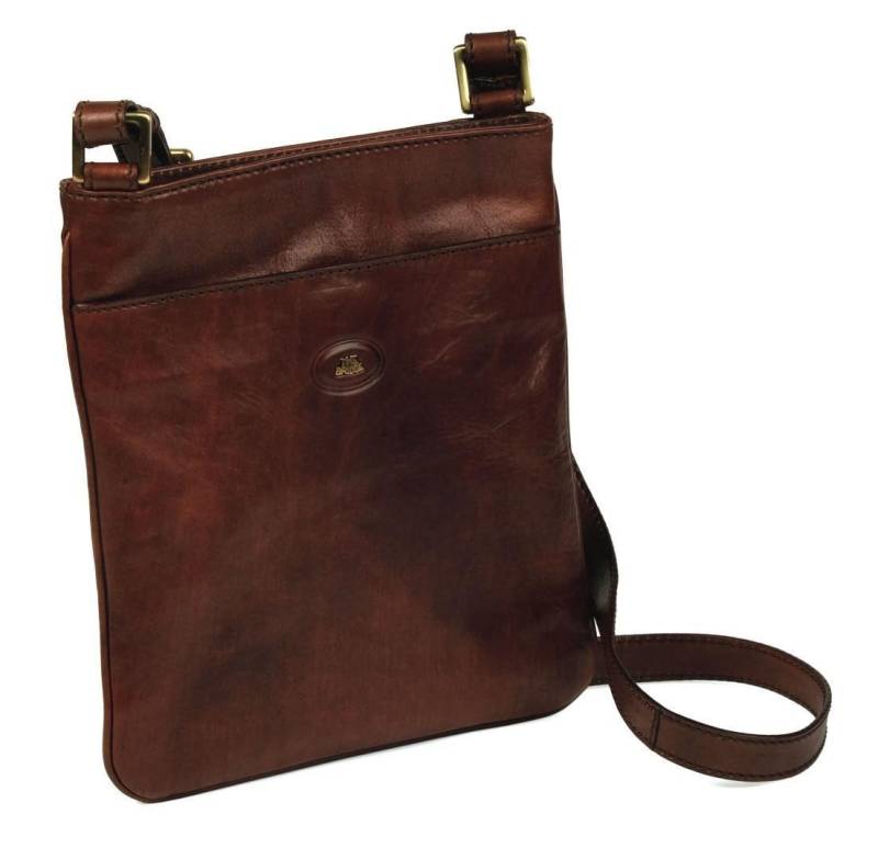THE BRIDGE - Crossbag Body Bag S Marrone Cognac - Gr. - M von THE BRIDGE