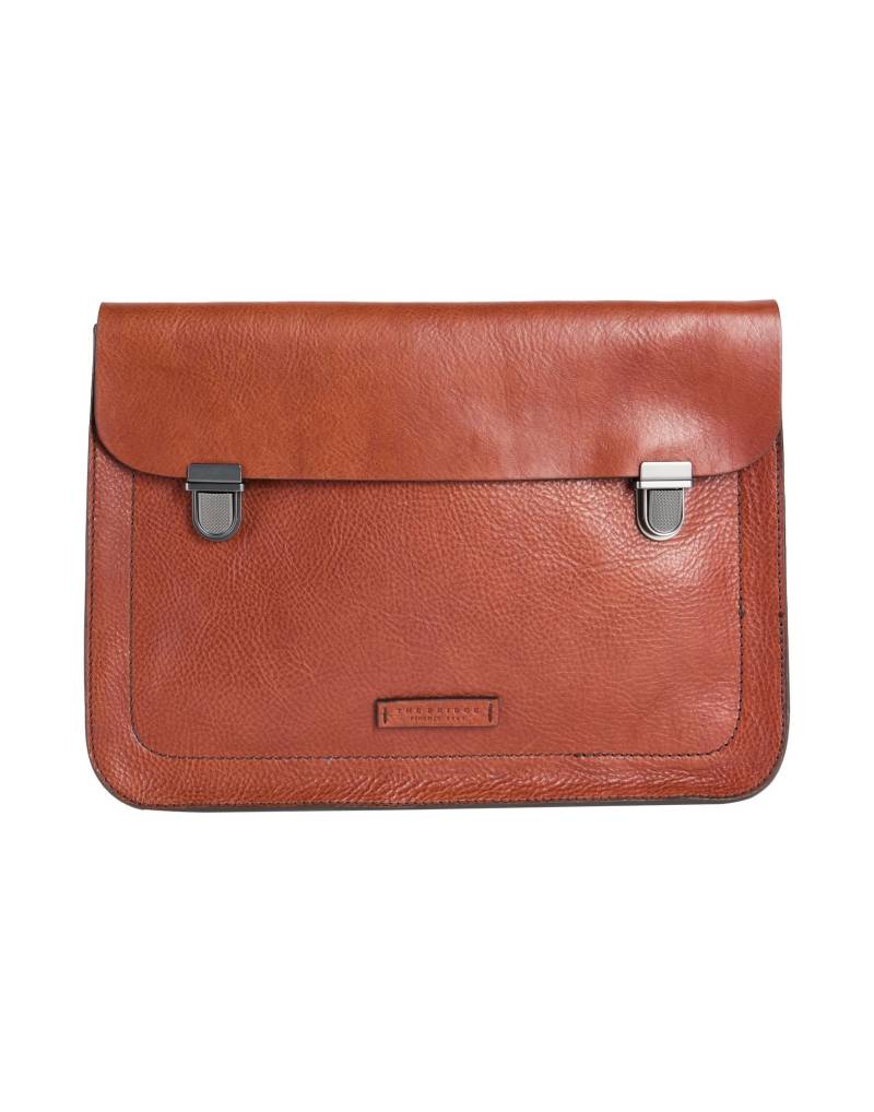 THE BRIDGE Dokumentenetui Herren Braun von THE BRIDGE