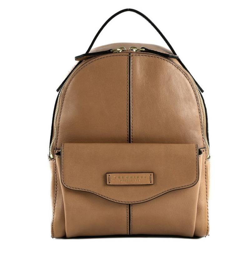 THE BRIDGE Freizeitrucksack Backpack, aus echtem Rindsleder von THE BRIDGE