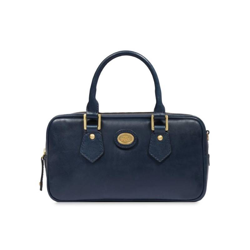 THE BRIDGE - Handtasche Boston Bag Stodo Yh Oltremare Abb. Oro Dunkelblau von THE BRIDGE