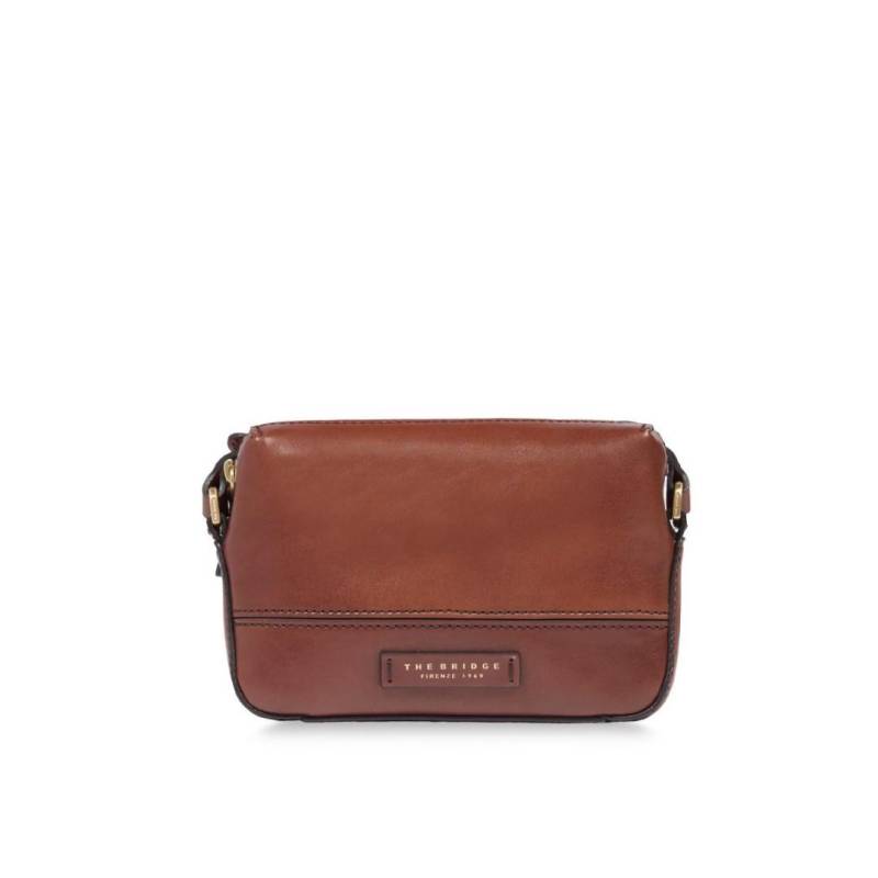 THE BRIDGE - Handtasche Camera Case Iolanda Marrone Oro Braun von THE BRIDGE