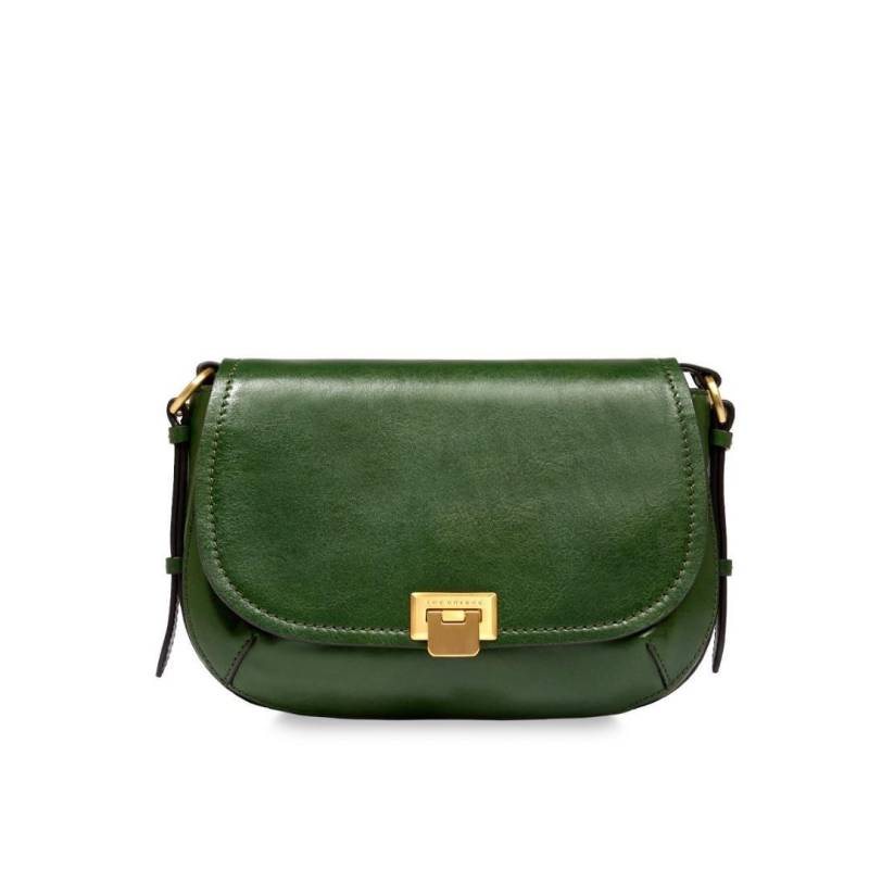 THE BRIDGE - Handtasche Fedrica Green Gold Grün von THE BRIDGE