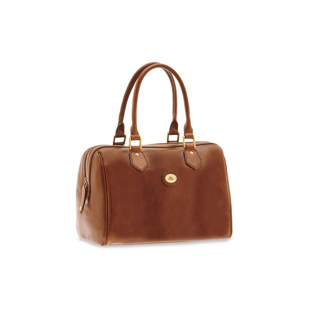 THE BRIDGE - Handtasche Mit Reißversc Barrel Bag Marrone Kaffee von THE BRIDGE