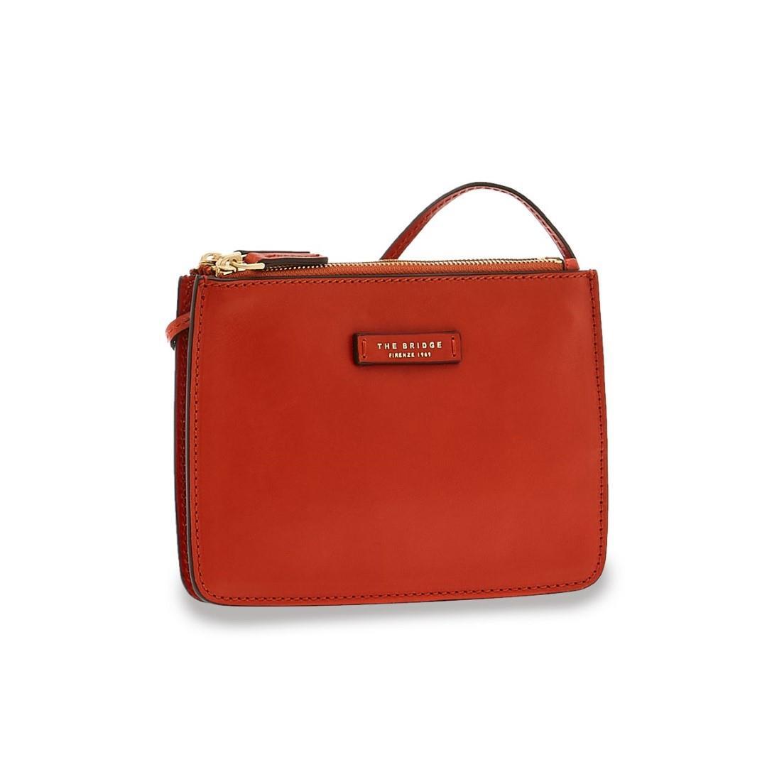 THE BRIDGE - Handtasche Rustici Crossbody Burt Orange Zitrone von THE BRIDGE