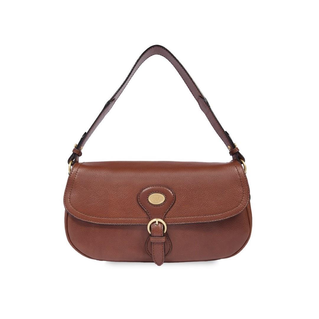 THE BRIDGE - Handtasche Shoulder Bag Isadora Marrone Oro Braun von THE BRIDGE