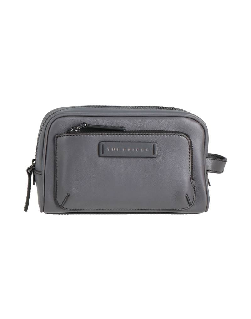 THE BRIDGE Beauty Case Herren Grau von THE BRIDGE