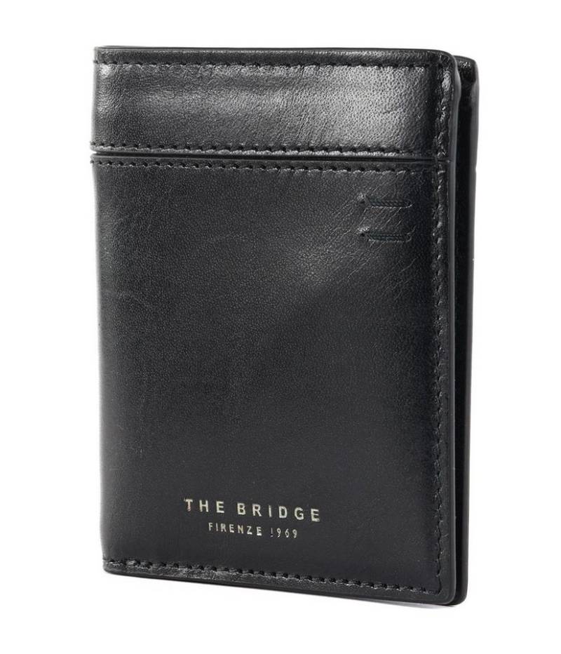 THE BRIDGE Kartenetui Credit Card Case, aus echtem Rindsleder mit RFID-Blocker Schutz von THE BRIDGE