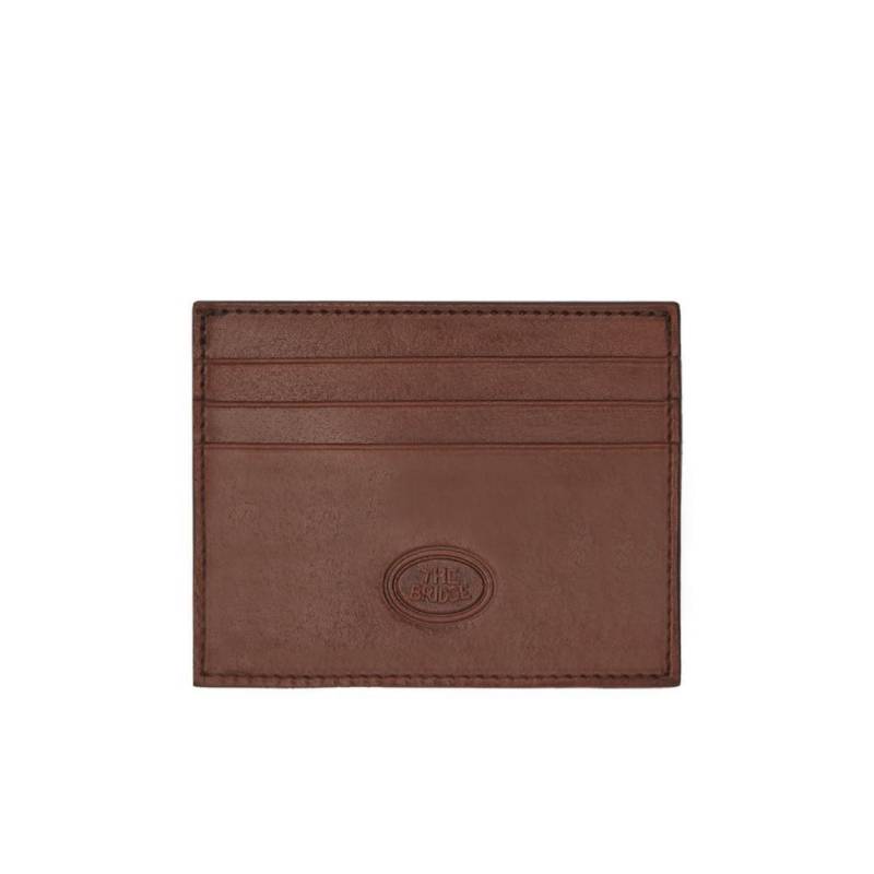 THE BRIDGE - Kreditkartenetui Creditcard Etui Marrone Cognac von THE BRIDGE