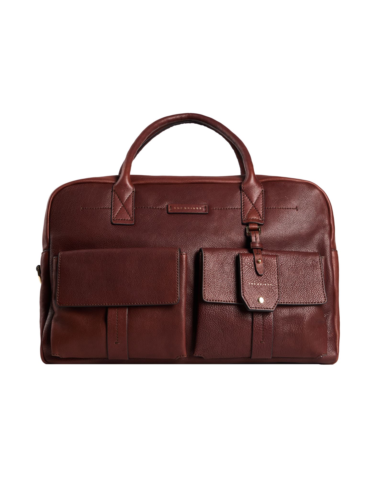 THE BRIDGE Reisetasche Herren Braun von THE BRIDGE