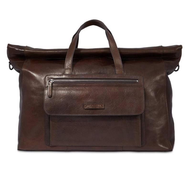 THE BRIDGE - Reisetasche Ke Chestnus Ruthenium Braun von THE BRIDGE