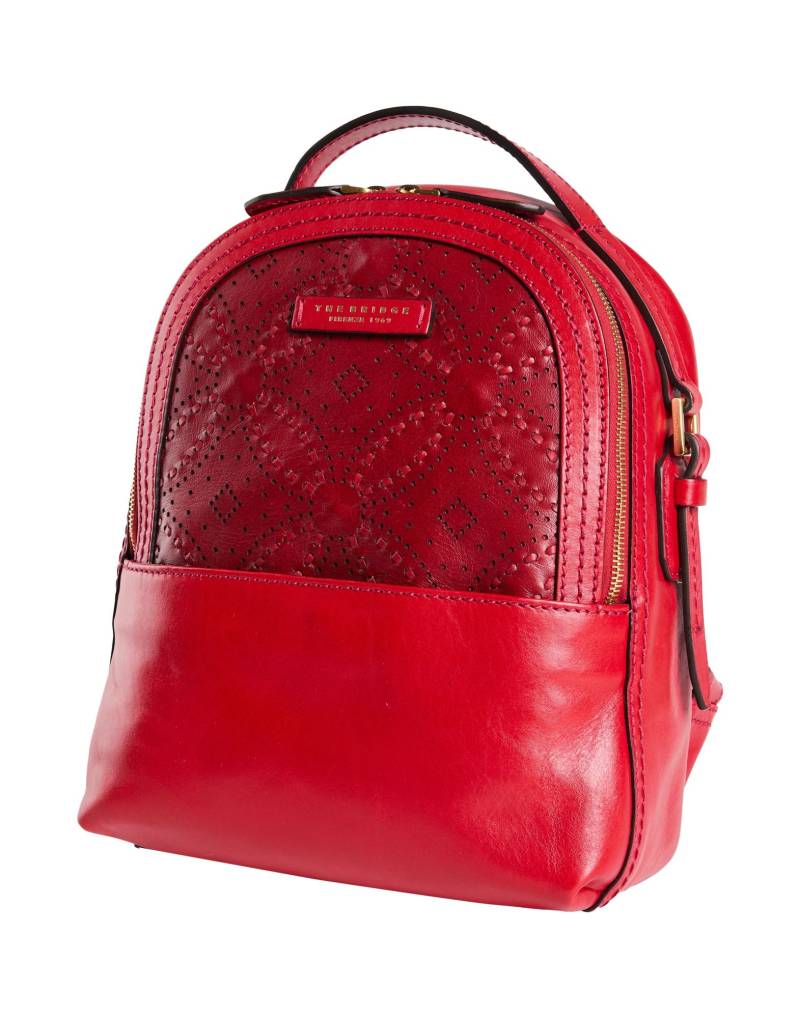 THE BRIDGE Rucksack Damen Rot von THE BRIDGE