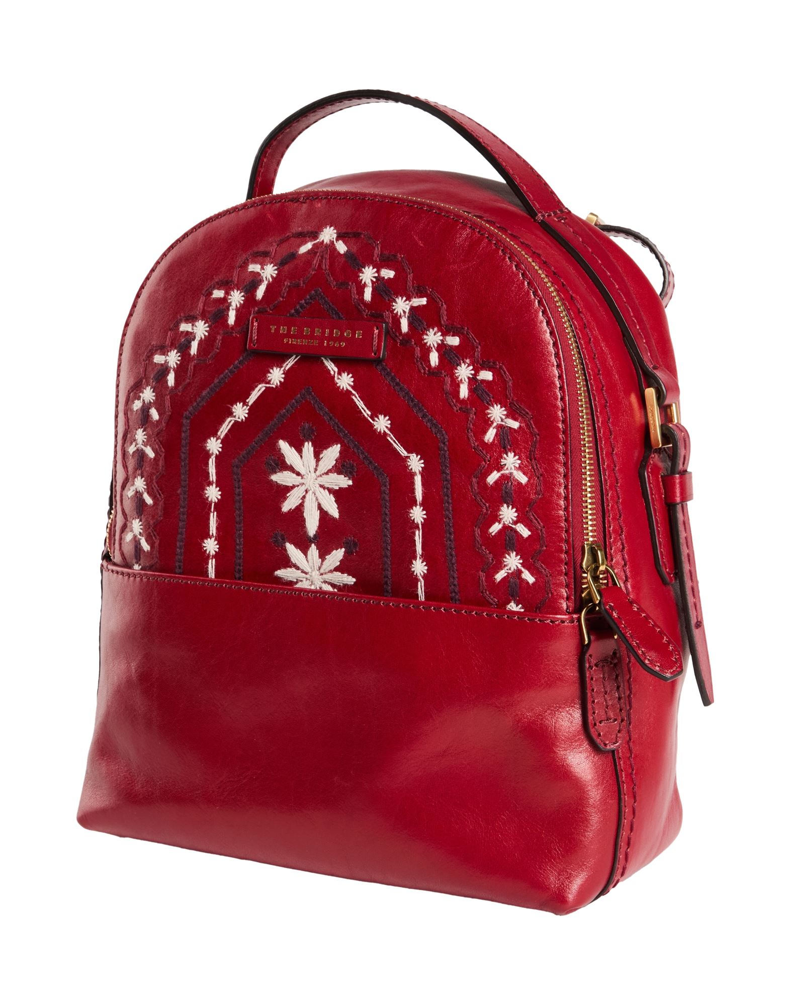 THE BRIDGE Rucksack Damen Ziegelrot von THE BRIDGE