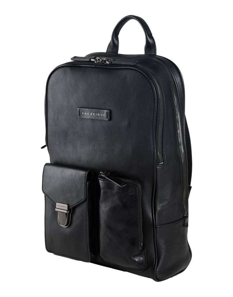 THE BRIDGE Rucksack Herren Schwarz von THE BRIDGE