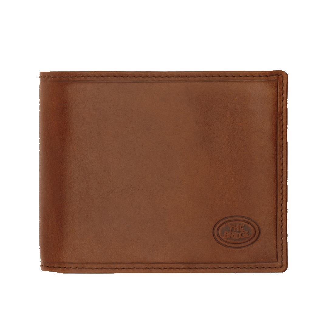 THE BRIDGE - Scheintasche Quer Men Wallet Marrone Kaffee von THE BRIDGE