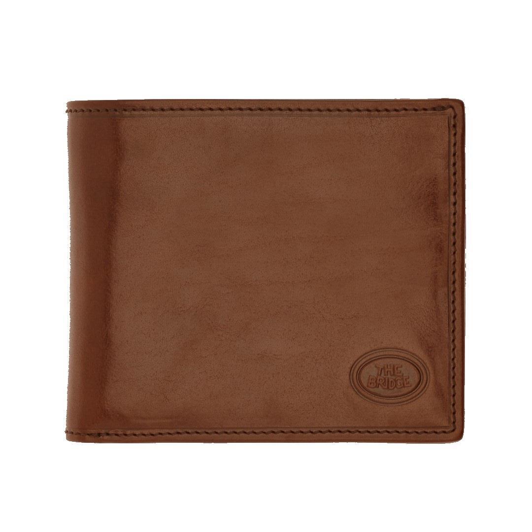 THE BRIDGE - Scheintasche Quer Mens Wallet Marrone Braun von THE BRIDGE