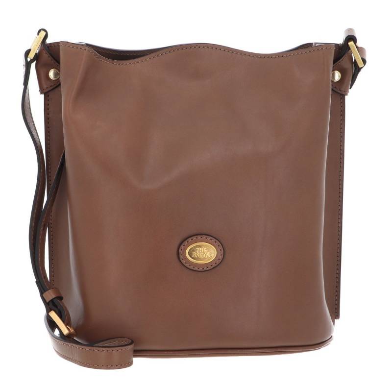 THE BRIDGE Schultertasche Bucket Bag, aus echtem Rindsleder von THE BRIDGE
