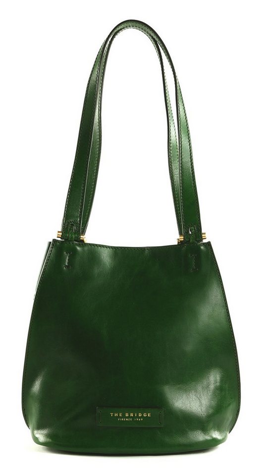 THE BRIDGE Schultertasche Bucket Bag, aus echtem Rindsleder von THE BRIDGE