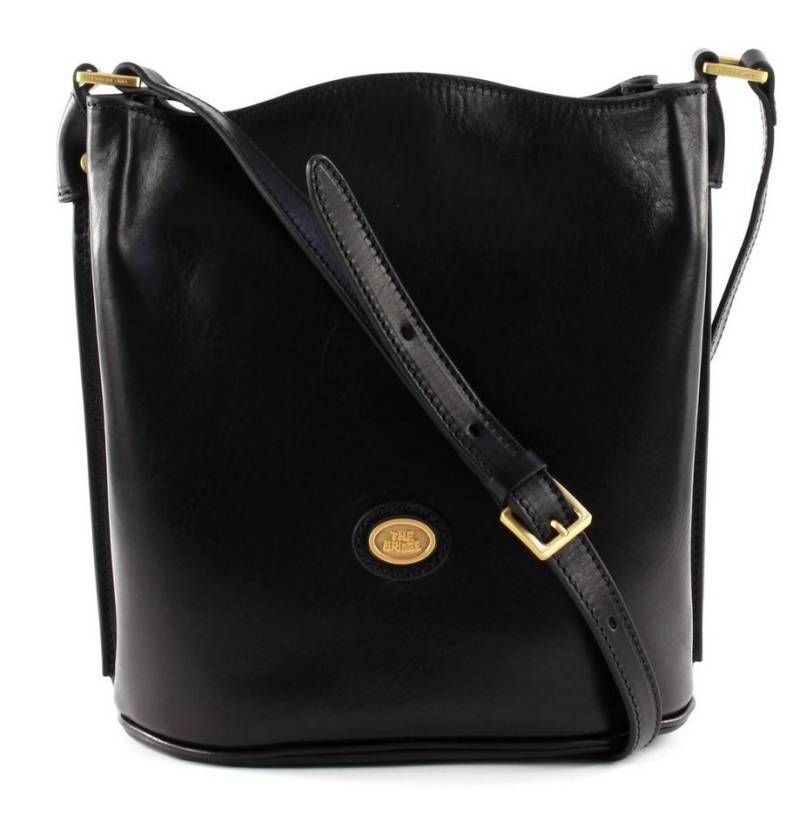 THE BRIDGE Schultertasche Bucket Bag, aus echtem Rindsleder von THE BRIDGE