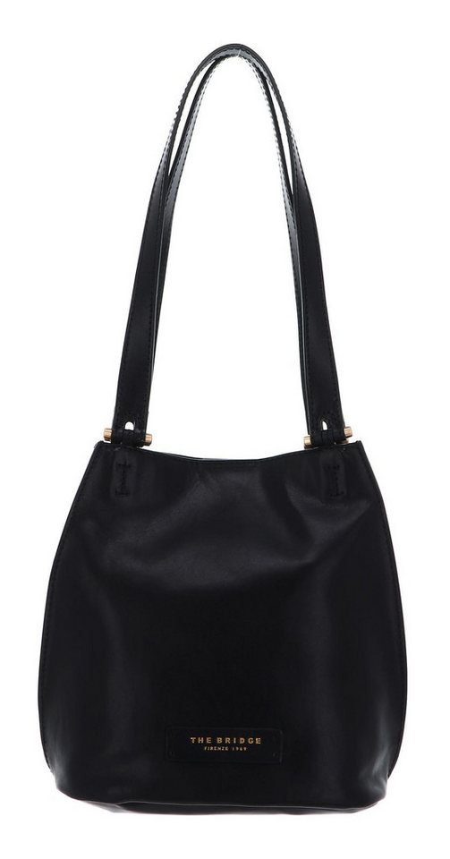 THE BRIDGE Schultertasche Bucket Bag, aus echtem Rindsleder von THE BRIDGE