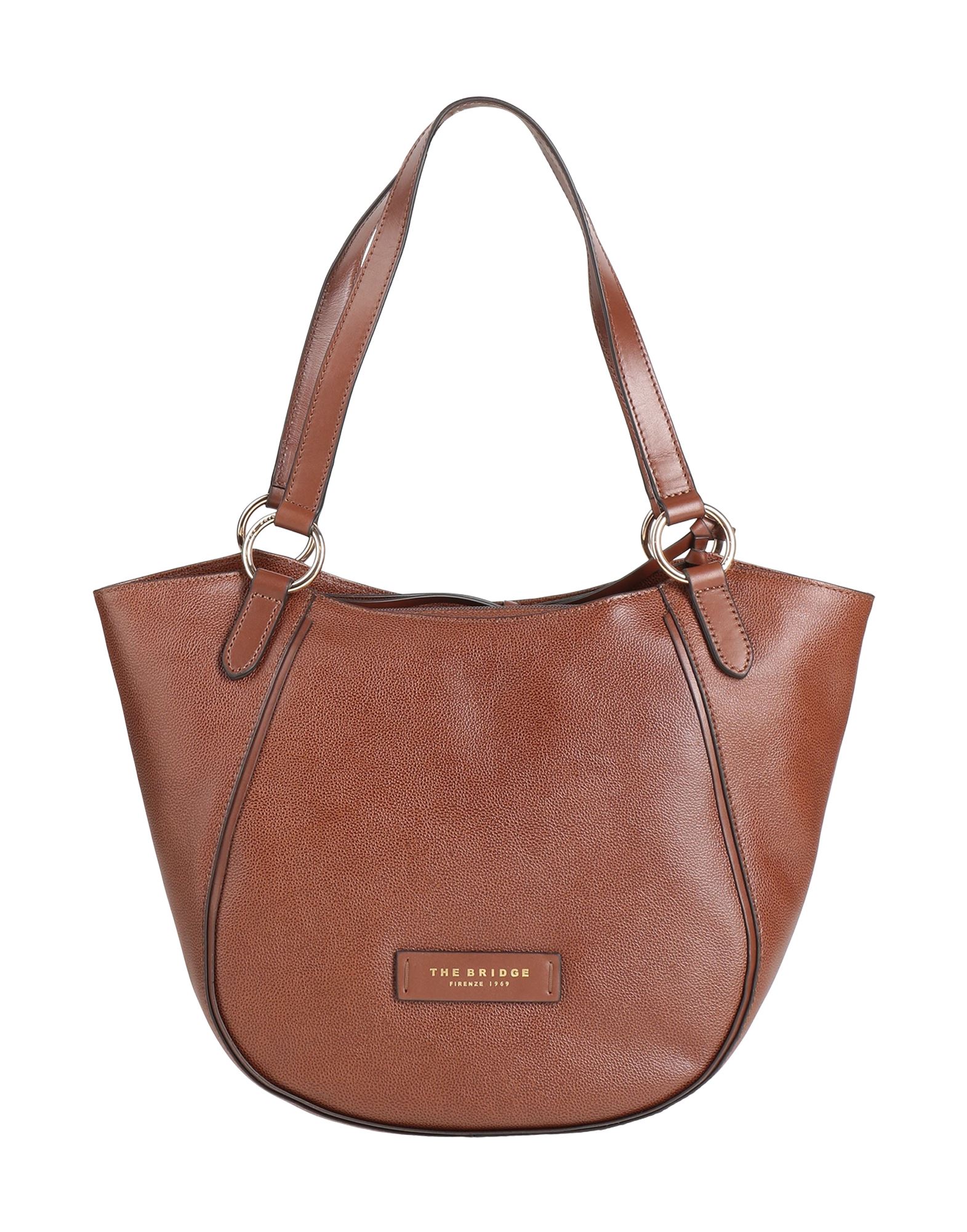 THE BRIDGE Schultertasche Damen Braun von THE BRIDGE