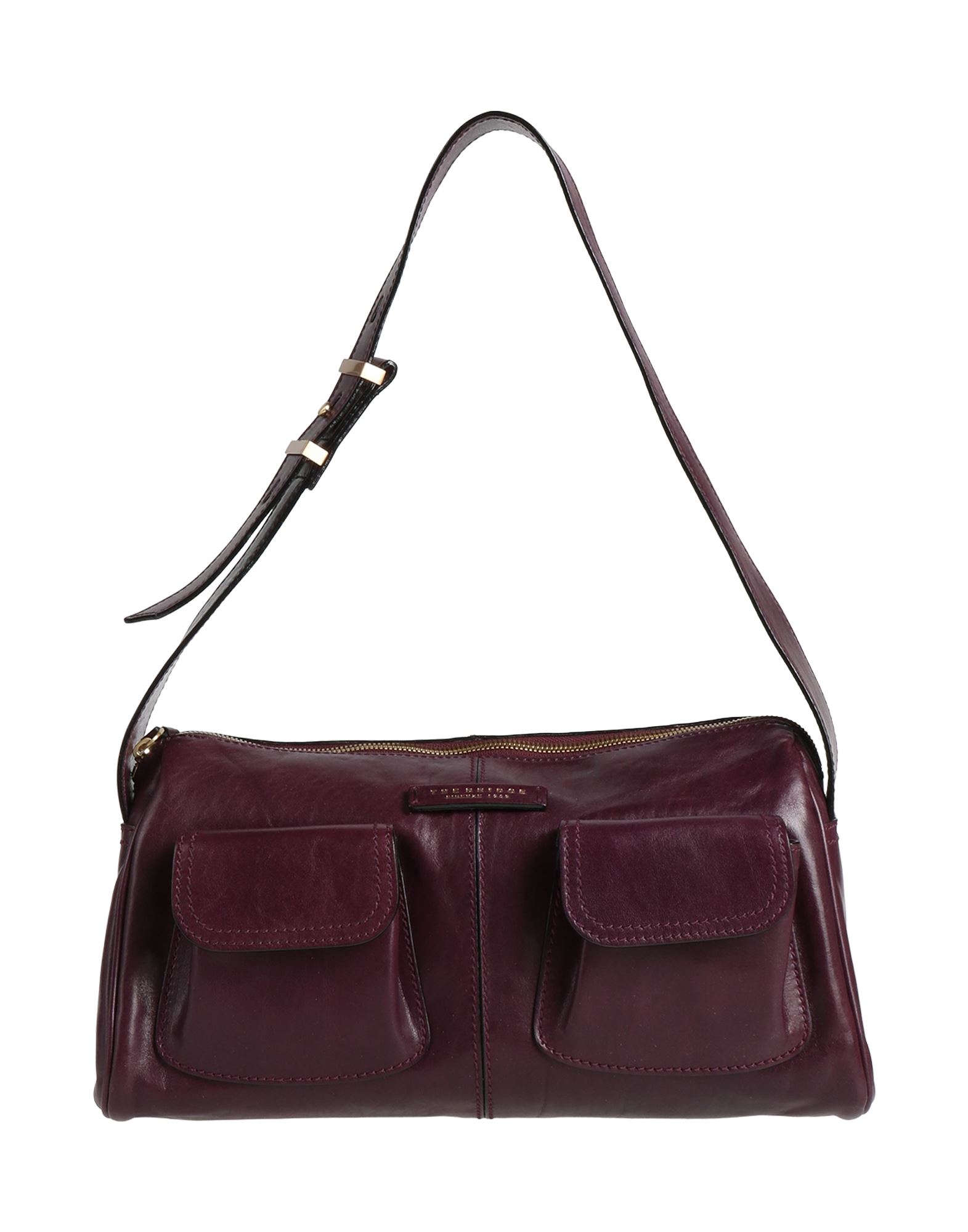 THE BRIDGE Schultertasche Damen Pflaume von THE BRIDGE