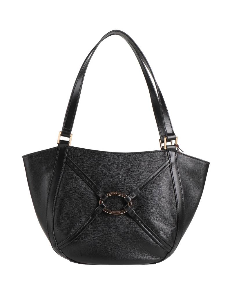 THE BRIDGE Schultertasche Damen Schwarz von THE BRIDGE