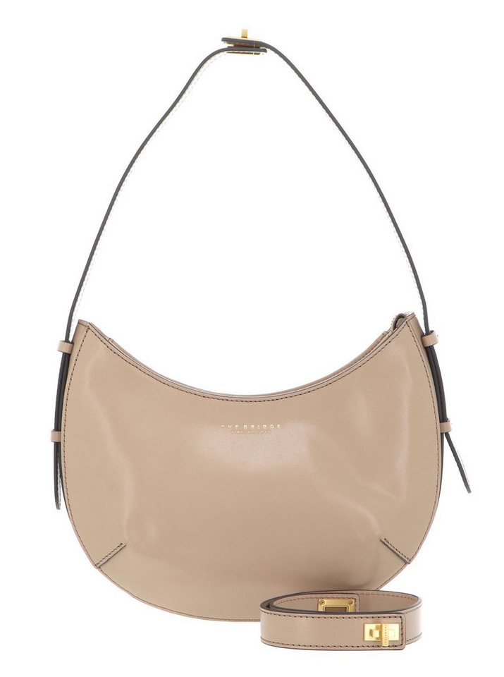THE BRIDGE Schultertasche Federica, aus echtem Rindsleder von THE BRIDGE